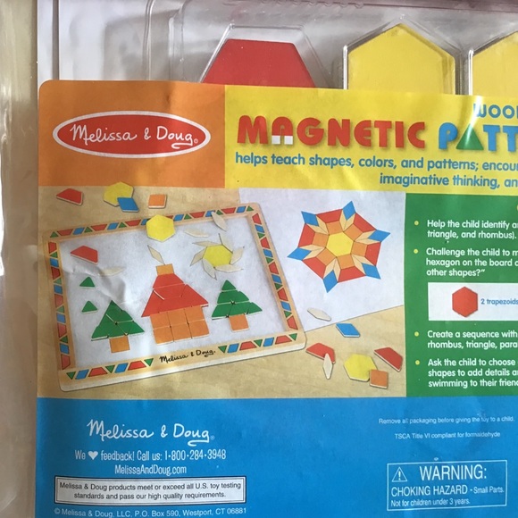 M&D wooden magnetic pattern block kit - Picture 10 of 15